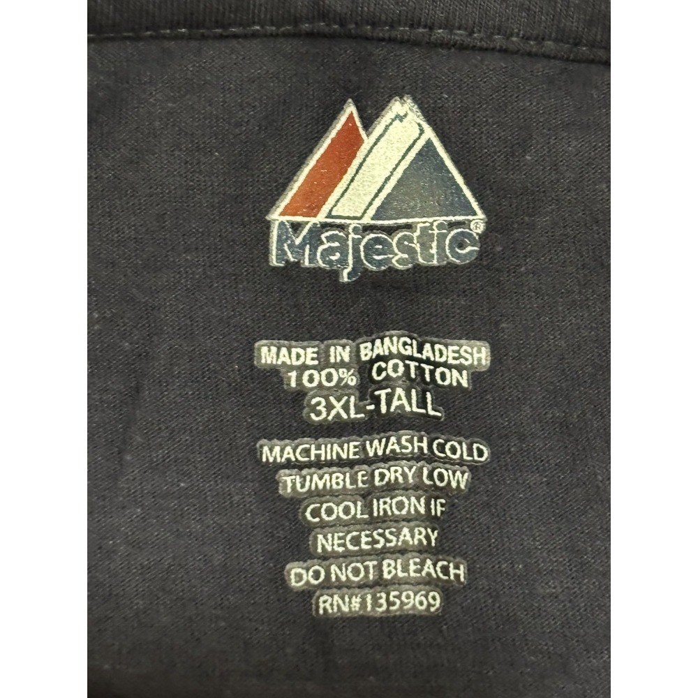 Boston Red Sox Majestic World Series Champions 2013 Shirt Blue Graphic 3XL Tall - Picture 5 of 5